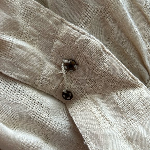 Anthropologie Felicity Embroidered Cutout Maxi Dress Large - Picture 7 of 10